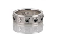 Anello Tuum Rosario in Argento Spinello 0 Ct DECM009SC00-12 - DECM009SC00-16